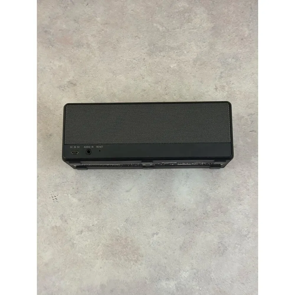 Sony SRS-X3 Portable Bluetooth Wireless Speaker Black Works No Charger